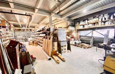 Construction mixte bois-acier pour le grand atelier Louis Vuitton